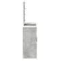 Mesa de Tocador con Luces LED Gris Concreto 102x33x135 cm | Foro24.es | Tu tienda online para hogar, jardín y más Foro24.es