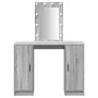 Mesa de tocador con luces LED gris Sonoma 102x33x135 cm | Foro24.es | Tu tienda online para hogar, jardín y más Foro24.es