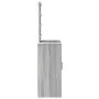 Mesa de tocador con luces LED gris Sonoma 102x33x135 cm | Foro24.es | Tu tienda online para hogar, jardín y más Foro24.es