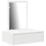 mesa de tocador colgante blanca 60x40x70 cm von , Schlafzimmerkommoden - Ref: Foro24-865190, Preis: 68,28 €, Rabatt: -5%%
