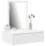 mesa de tocador colgante blanca 60x40x70 cm von , Schlafzimmerkommoden - Ref: Foro24-865190, Preis: 68,28 €, Rabatt: -5%%