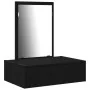 Mesa de tocador colgante roble negro 60x40x70 cm | Foro24.es | Tu tienda online para hogar, jardín y más Foro24.es