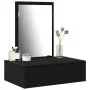 Mesa de tocador colgante roble negro 60x40x70 cm | Foro24.es | Tu tienda online para hogar, jardín y más Foro24.es
