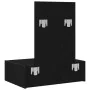 Mesa de tocador colgante roble negro 60x40x70 cm | Foro24.es | Tu tienda online para hogar, jardín y más Foro24.es
