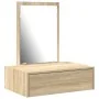 Mesa de tocador colgante de roble Sonoma 60x40x70 cm | Foro24.es | Tu tienda online para hogar, jardín y más Foro24.es