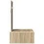 Mesa de tocador colgante de roble Sonoma 60x40x70 cm | Foro24.es | Tu tienda online para hogar, jardín y más Foro24.es