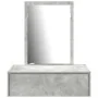 Mesa de tocador colgante gris concreto 60x40x70 cm | Foro24.es | Tu tienda online para hogar, jardín y más Foro24.es