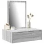 Mesa de Tocador Colgante en Gris Sonoma, 60x40x70 cm by , Bedroom Dressers - Ref: Foro24-865195, Price: 68,20 €, Discount: -5%%