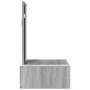 Mesa de Tocador Colgante en Gris Sonoma, 60x40x70 cm by , Bedroom Dressers - Ref: Foro24-865195, Price: 68,20 €, Discount: -5%%