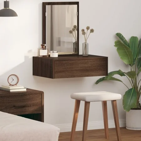 Mesa de tocador colgante Roble Marrón 60x40x70 cm | Foro24.es | Tu tienda online para hogar, jardín y más Foro24.es
