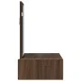 Mesa de tocador colgante Roble Marrón 60x40x70 cm | Foro24.es | Tu tienda online para hogar, jardín y más Foro24.es