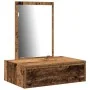 Mesa de tocador colgante de madera envejecida 60x40x70 cm | Foro24.es | Tu tienda online para hogar, jardín y más Foro24.es