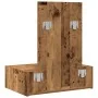 Mesa de tocador colgante de madera envejecida 60x40x70 cm | Foro24.es | Tu tienda online para hogar, jardín y más Foro24.es