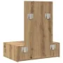 Tocador colgante de roble artesanal 60x40x70 cm von , Schlafzimmerkommoden - Ref: Foro24-865198, Preis: 66,48 €, Rabatt: -5%%