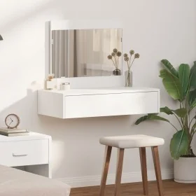 Mesa de Tocador Colgante Blanca 83x40x70 cm von , Schlafzimmerkommoden - Ref: Foro24-865199, Preis: 87,19 €, Rabatt: -5%%