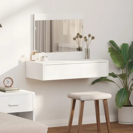 Mesa de Tocador Colgante Blanca 83x40x70 cm von , Schlafzimmerkommoden - Ref: Foro24-865199, Preis: 87,19 €, Rabatt: -5%%