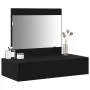 Mesa de Tocador Colgante en la Pared Roble Negro 83x40x70 cm | Foro24.es | Tu tienda online para hogar, jardín y más Foro24.es
