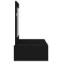 Mesa de Tocador Colgante en la Pared Roble Negro 83x40x70 cm | Foro24.es | Tu tienda online para hogar, jardín y más Foro24.es