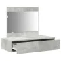 Mesa de Tocador Colgante Gris Concreto 83x40x70 cm | Foro24.es | Tu tienda online para hogar, jardín y más Foro24.es
