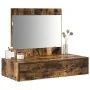 Mesa de tocador colgante Roble ahumado 83x40x70 cm | Foro24.es | Tu tienda online para hogar, jardín y más Foro24.es