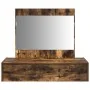 Mesa de tocador colgante Roble ahumado 83x40x70 cm | Foro24.es | Tu tienda online para hogar, jardín y más Foro24.es