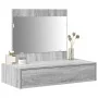 Mesa de tocador colgante Gris Sonoma 83x40x70 cm | Foro24.es | Tu tienda online para hogar, jardín y más Foro24.es