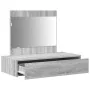 Mesa de tocador colgante Gris Sonoma 83x40x70 cm | Foro24.es | Tu tienda online para hogar, jardín y más Foro24.es