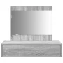 Mesa de tocador colgante Gris Sonoma 83x40x70 cm | Foro24.es | Tu tienda online para hogar, jardín y más Foro24.es