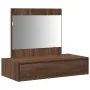 Mesa de tocador colgante roble marrón 83x40x70 cm | Foro24.es | Tu tienda online para hogar, jardín y más Foro24.es