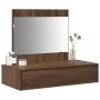 Mesa de tocador colgante roble marrón 83x40x70 cm | Foro24.es | Tu tienda online para hogar, jardín y más Foro24.es