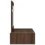 Mesa de tocador colgante roble marrón 83x40x70 cm | Foro24.es | Tu tienda online para hogar, jardín y más Foro24.es
