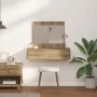 Mesa de Tocador Colgante Roble Artesanal 83x40x70 cm | Foro24.es | Tu tienda online para hogar, jardín y más Foro24.es