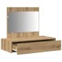 Mesa de Tocador Colgante Roble Artesanal 83x40x70 cm | Foro24.es | Tu tienda online para hogar, jardín y más Foro24.es