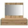 Mesa de Tocador Colgante Roble Artesanal 83x40x70 cm | Foro24.es | Tu tienda online para hogar, jardín y más Foro24.es