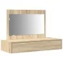 Mesa de Tocador Montada en la Pared Roble Sonoma 100x40x70 cm | Foro24.es | Tu tienda online para hogar, jardín y más Foro24.es