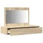 Mesa de Tocador Montada en la Pared Roble Sonoma 100x40x70 cm | Foro24.es | Tu tienda online para hogar, jardín y más Foro24.es