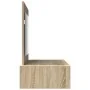 Mesa de Tocador Montada en la Pared Roble Sonoma 100x40x70 cm | Foro24.es | Tu tienda online para hogar, jardín y más Foro24.es