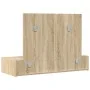 Mesa de Tocador Montada en la Pared Roble Sonoma 100x40x70 cm | Foro24.es | Tu tienda online para hogar, jardín y más Foro24.es