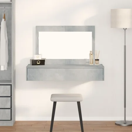 Mesa de Tocador Colgante Gris Concreto 100x40x70 cm | Foro24.es | Tu tienda online para hogar, jardín y más Foro24.es