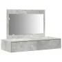 Mesa de Tocador Colgante Gris Concreto 100x40x70 cm | Foro24.es | Tu tienda online para hogar, jardín y más Foro24.es