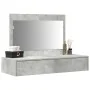 Mesa de Tocador Colgante Gris Concreto 100x40x70 cm | Foro24.es | Tu tienda online para hogar, jardín y más Foro24.es