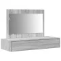 Mesa de Tocador de Pared Gris Sonoma 100x40x70 cm | Foro24.es | Tu tienda online para hogar, jardín y más Foro24.es