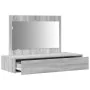 Mesa de Tocador de Pared Gris Sonoma 100x40x70 cm | Foro24.es | Tu tienda online para hogar, jardín y más Foro24.es