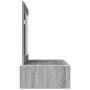 Mesa de Tocador de Pared Gris Sonoma 100x40x70 cm | Foro24.es | Tu tienda online para hogar, jardín y más Foro24.es
