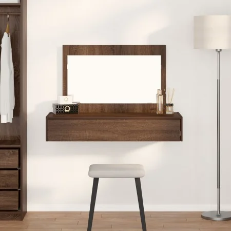 Mesa de tocador colgante de Roble Marrón 100x40x70 cm von , Schlafzimmerkommoden - Ref: Foro24-865214, Preis: 100,25 €, Rabat...