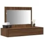 Mesa de tocador colgante de Roble Marrón 100x40x70 cm von , Schlafzimmerkommoden - Ref: Foro24-865214, Preis: 100,25 €, Rabat...