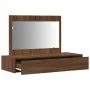 Mesa de tocador colgante de Roble Marrón 100x40x70 cm von , Schlafzimmerkommoden - Ref: Foro24-865214, Preis: 100,25 €, Rabat...