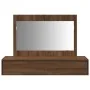 Mesa de tocador colgante de Roble Marrón 100x40x70 cm von , Schlafzimmerkommoden - Ref: Foro24-865214, Preis: 100,25 €, Rabat...