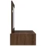 Mesa de tocador colgante de Roble Marrón 100x40x70 cm von , Schlafzimmerkommoden - Ref: Foro24-865214, Preis: 100,25 €, Rabat...