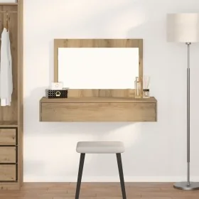 Mesa de Tocador Colgante de Pared de Roble